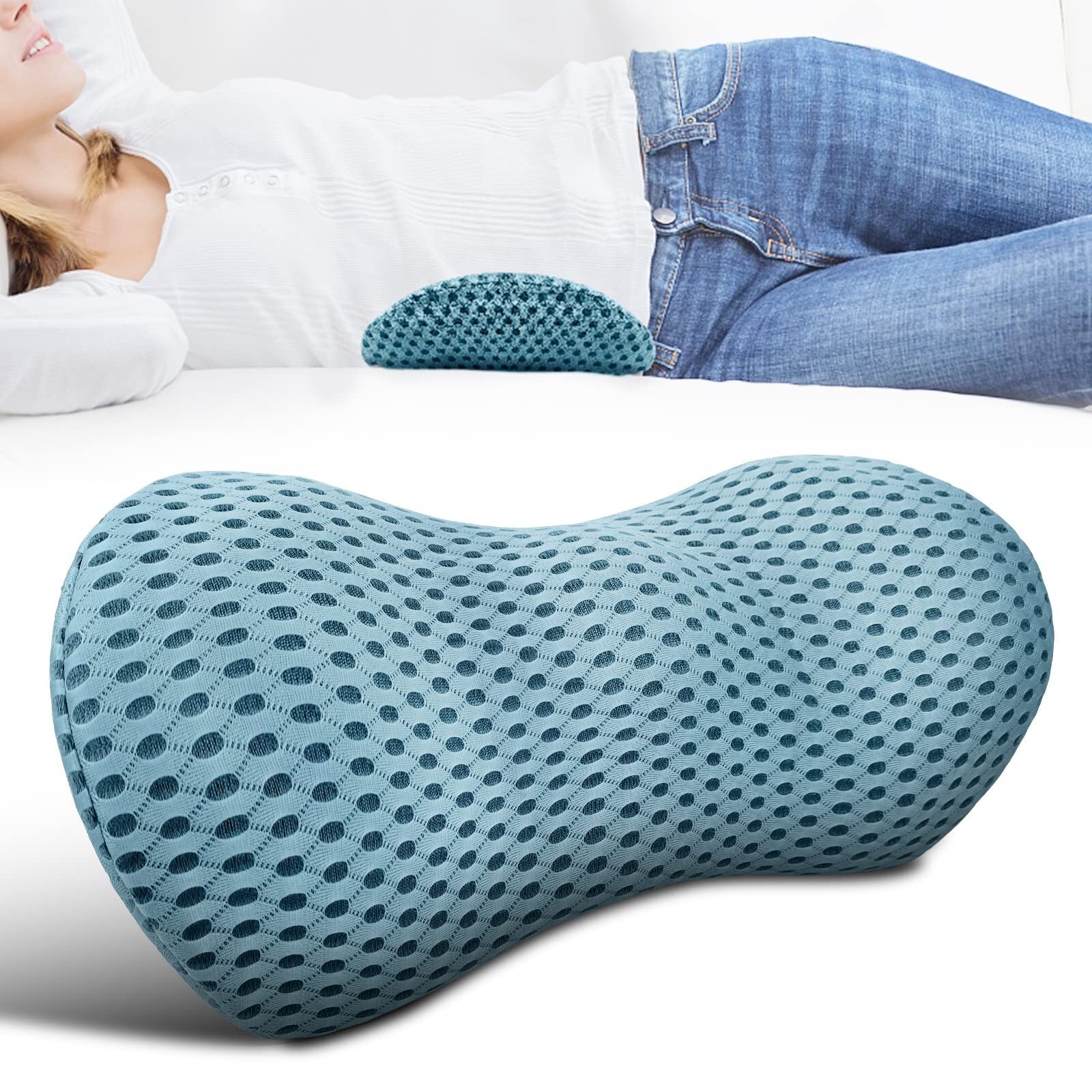 Lumbar Support Pillow Back Support for Office Chair Bed Lower Back Pillow