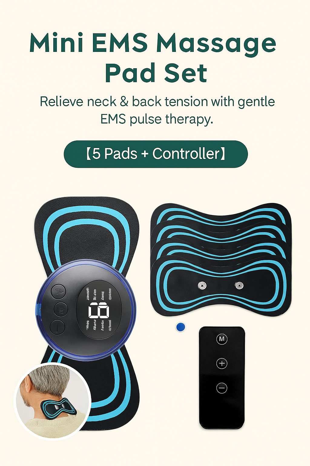 5-in-1 Electric Muscle Relax Pads